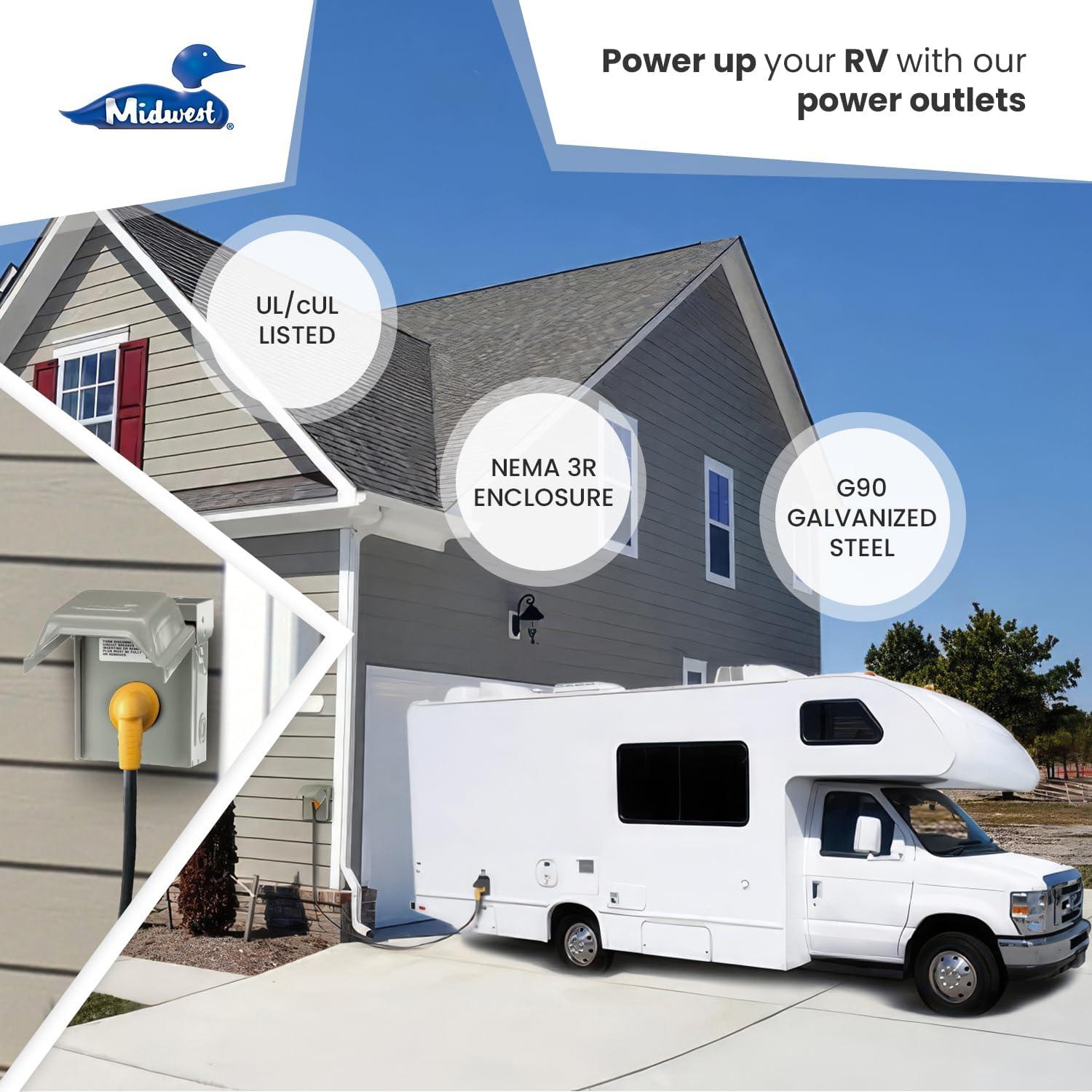 Parallax Power U013P RV Power Outlet