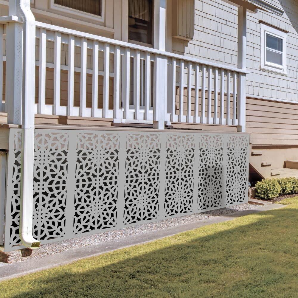 Barrette Outdoor Living 2 ft. x 4 ft. Fretwork Decorative Screen