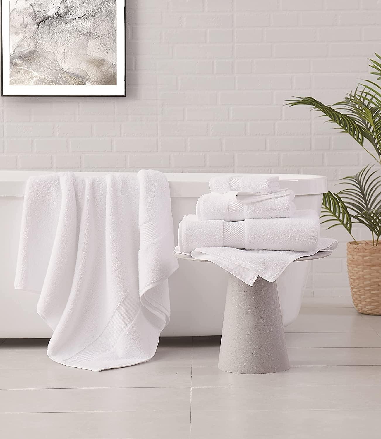 6pc Solid Turkish Cotton Bath Towel Set - Brooklyn Loom