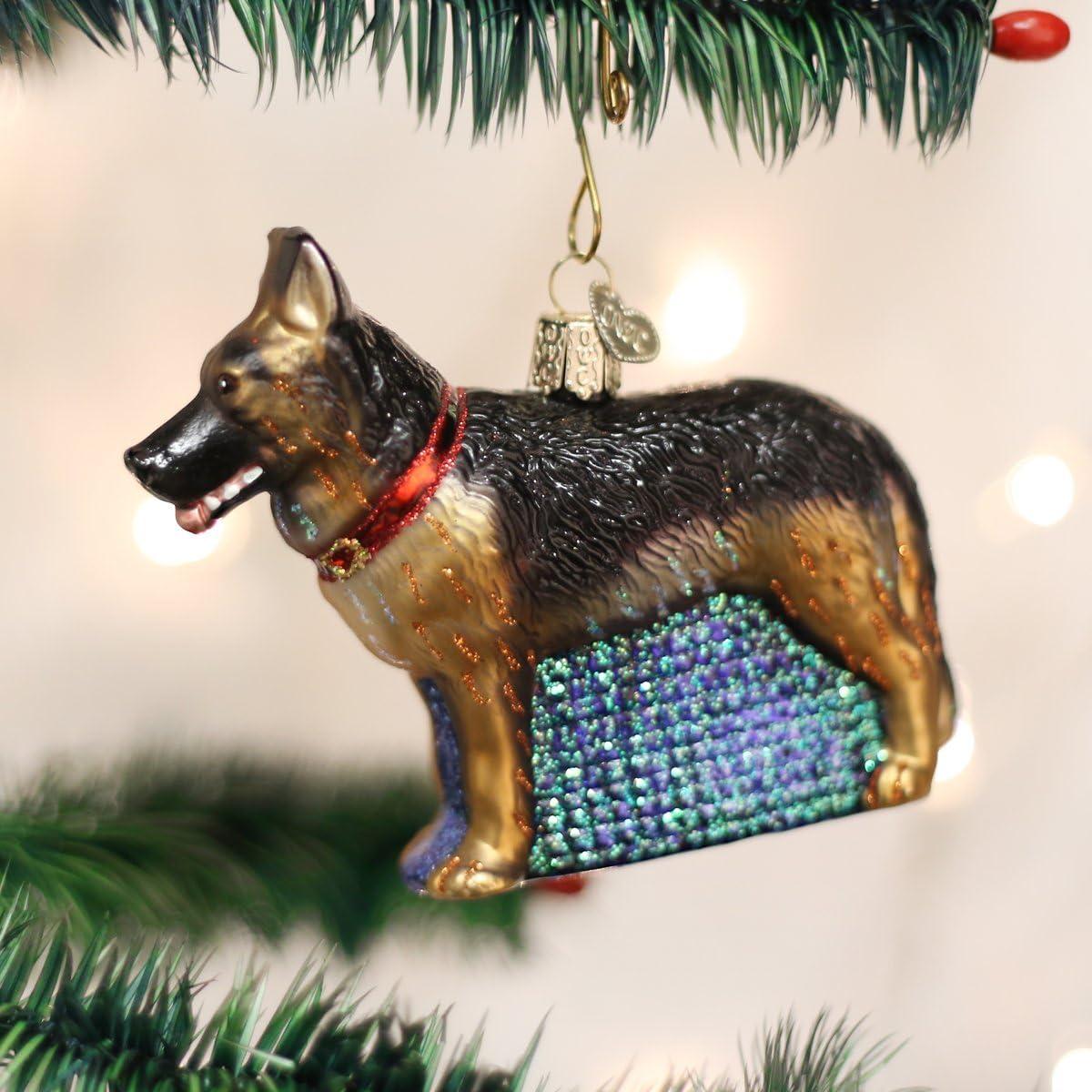Old World Christmas Glass Animals Hanging Figurine Ornament