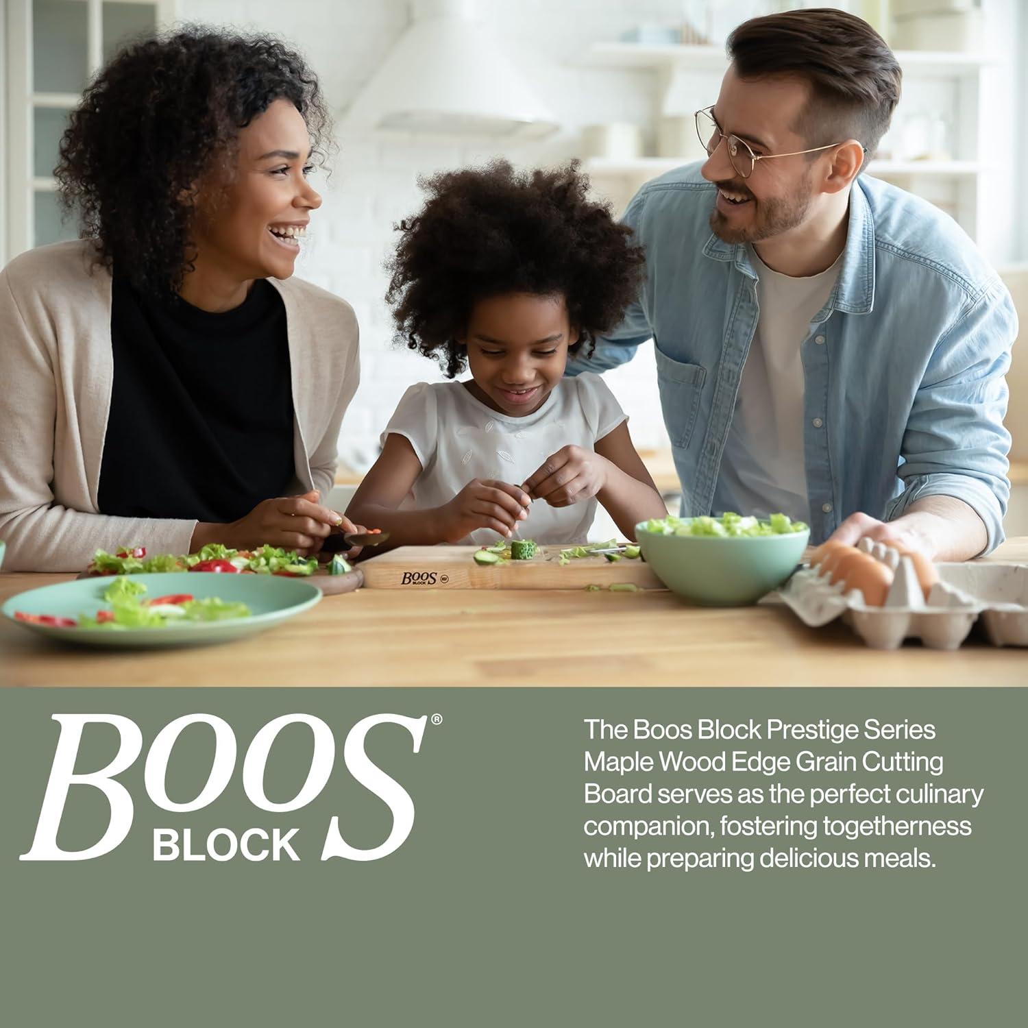 John Boos Prestige Series Maple Cutting Board with Juice Groove