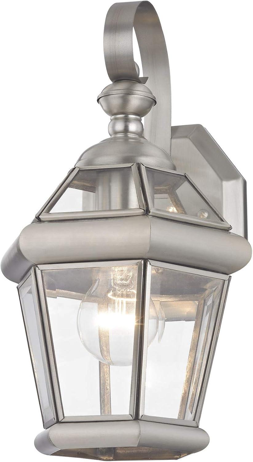 Livex Lighting Georgetown 1 - Light Wall Light in  Brushed Nickel