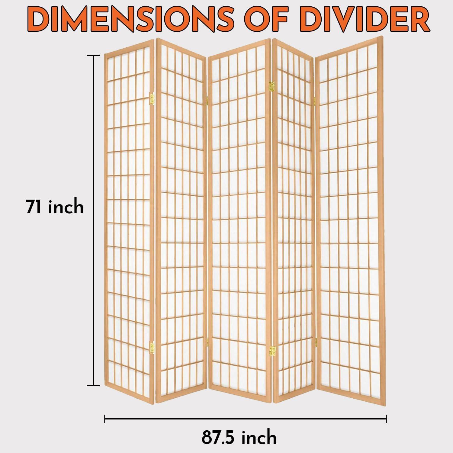 Red Barrel Studio® Niemann 70.5" Tall Room Divider Shoji Style