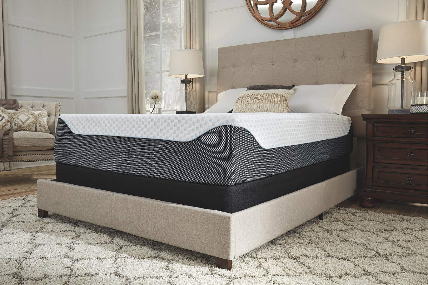 Signature Design by Ashley Signature Design by Ashley Chime Ultra Plush Charcoal Infused Memory Foam Mattress