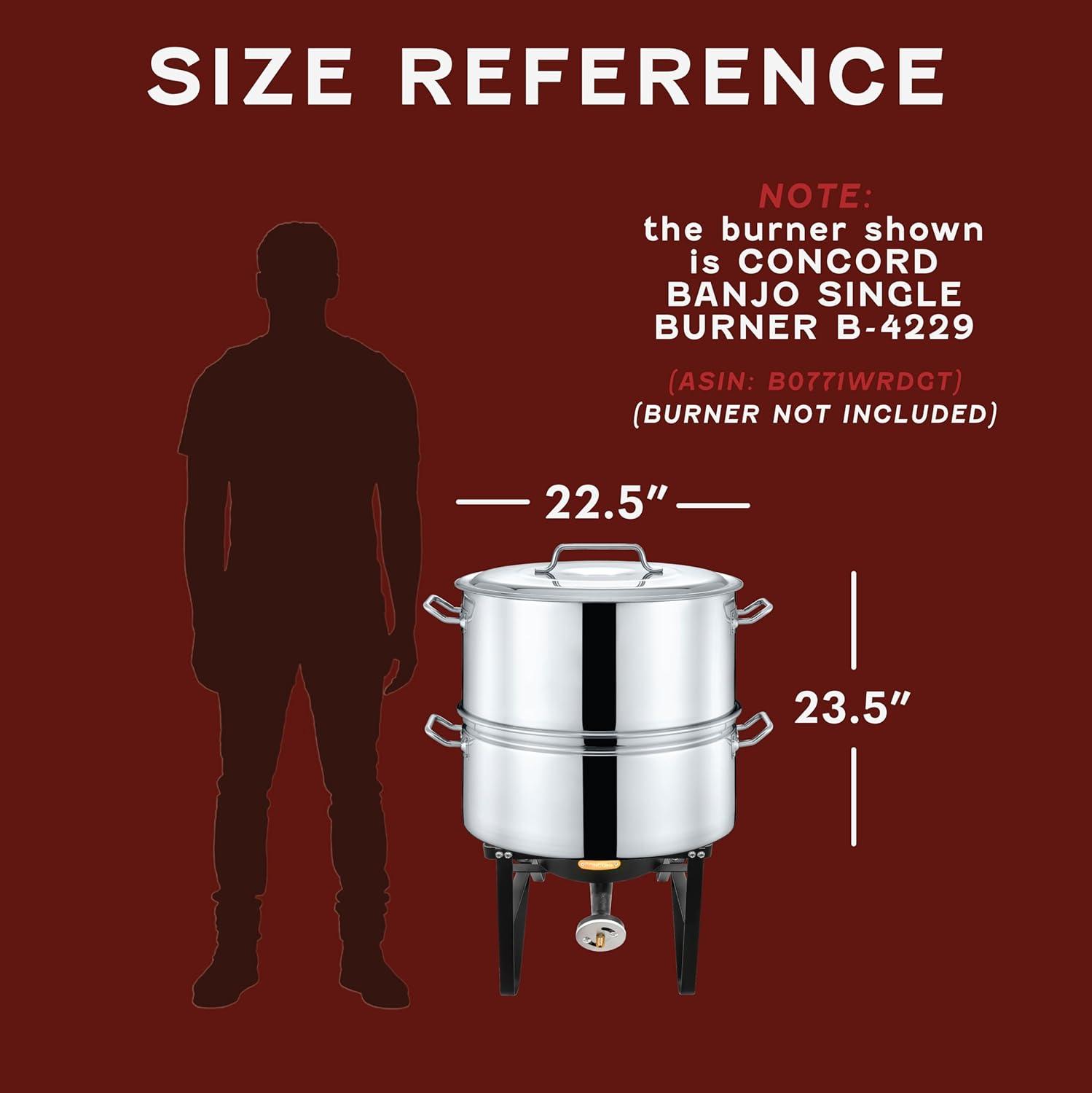 Concord Cookware Concord Cookware Stainless Steel Stock Pot