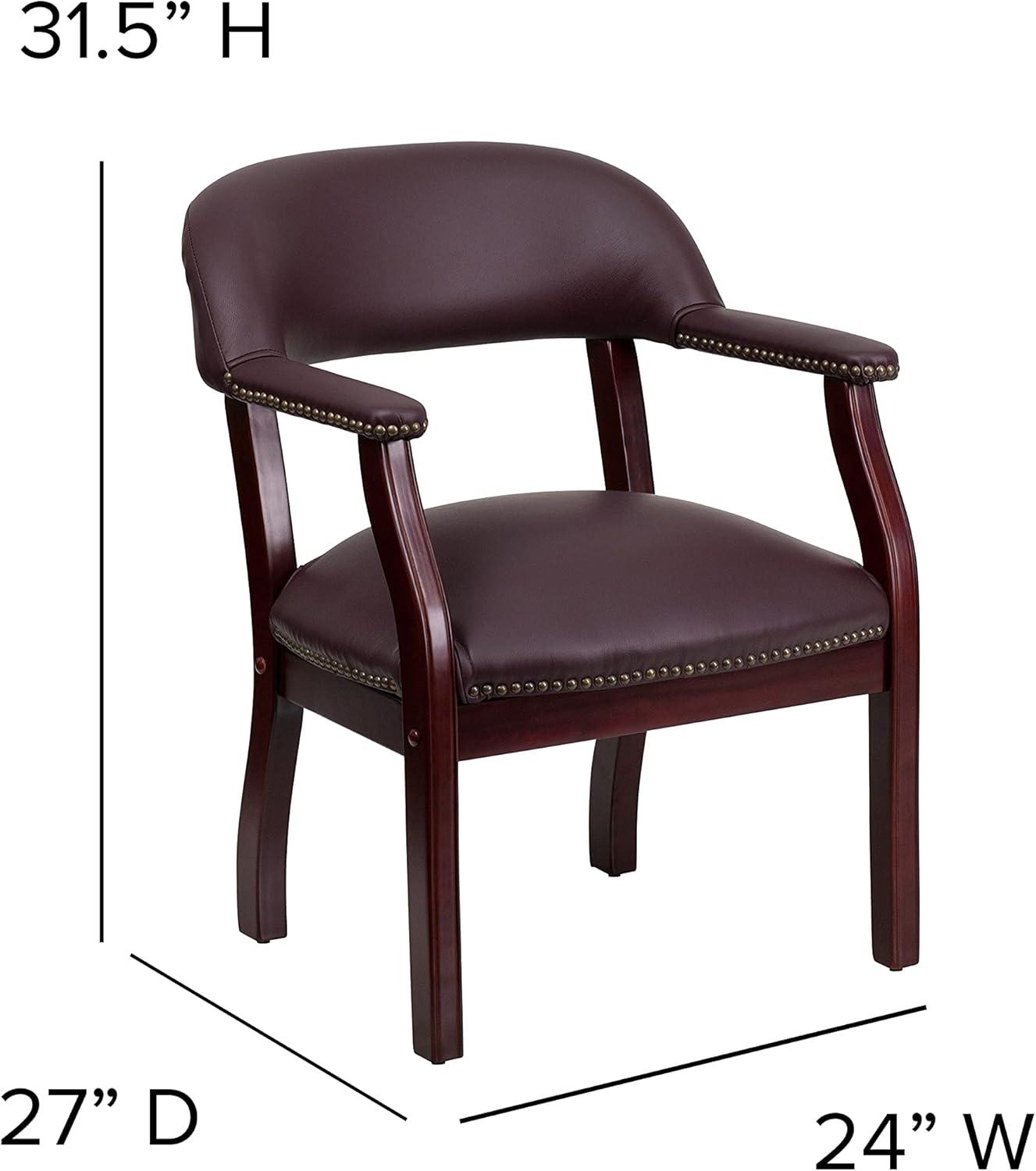 Paulson Conference Chair with Accent Nail Trim