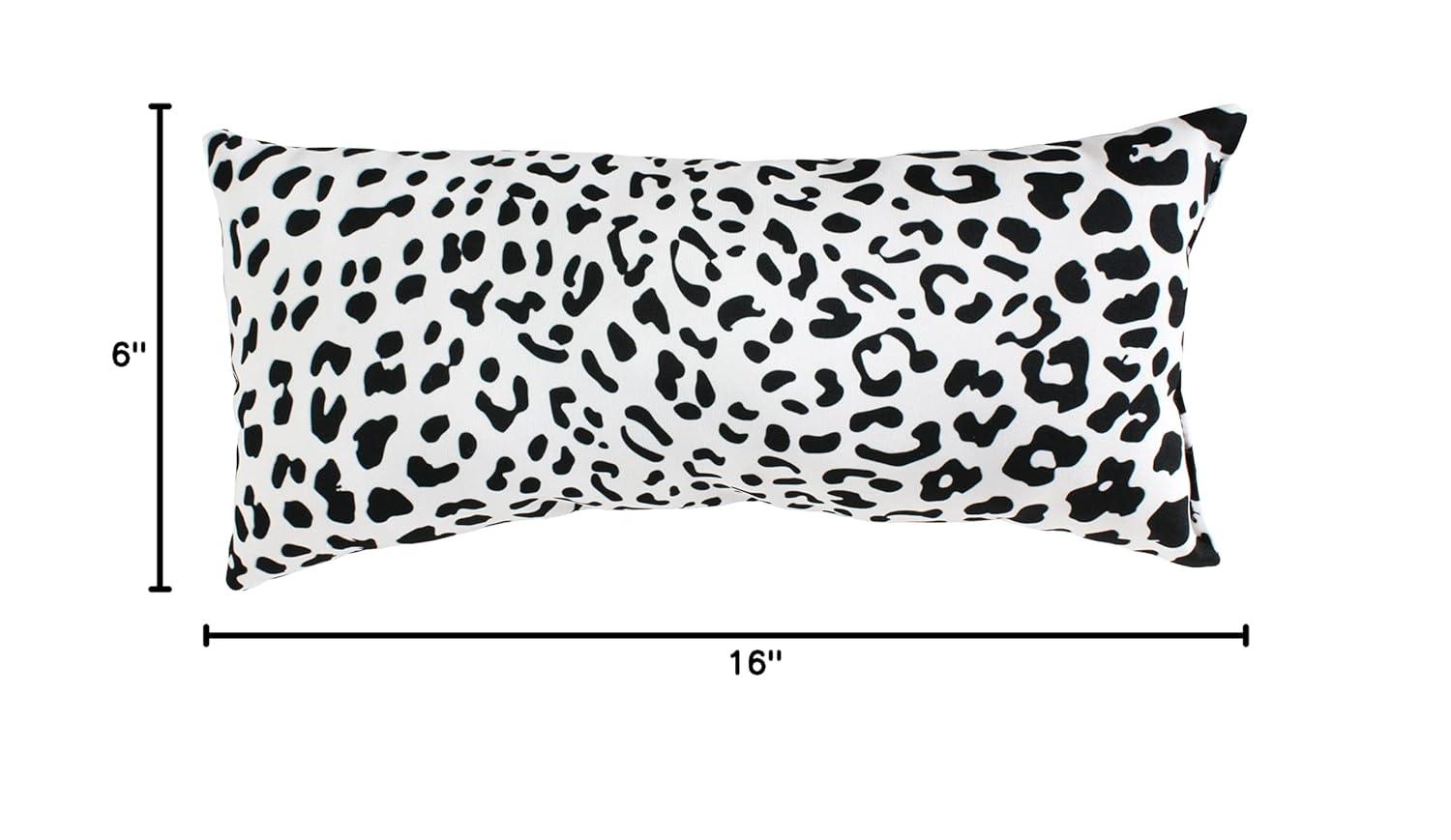 Animal Print Reversible Throw Pillow