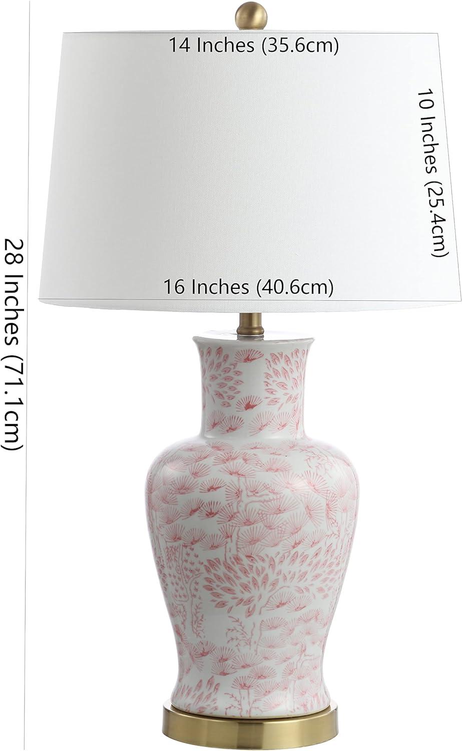 Calli Table Lamp (Set of 2) - Pink/White - Safavieh.