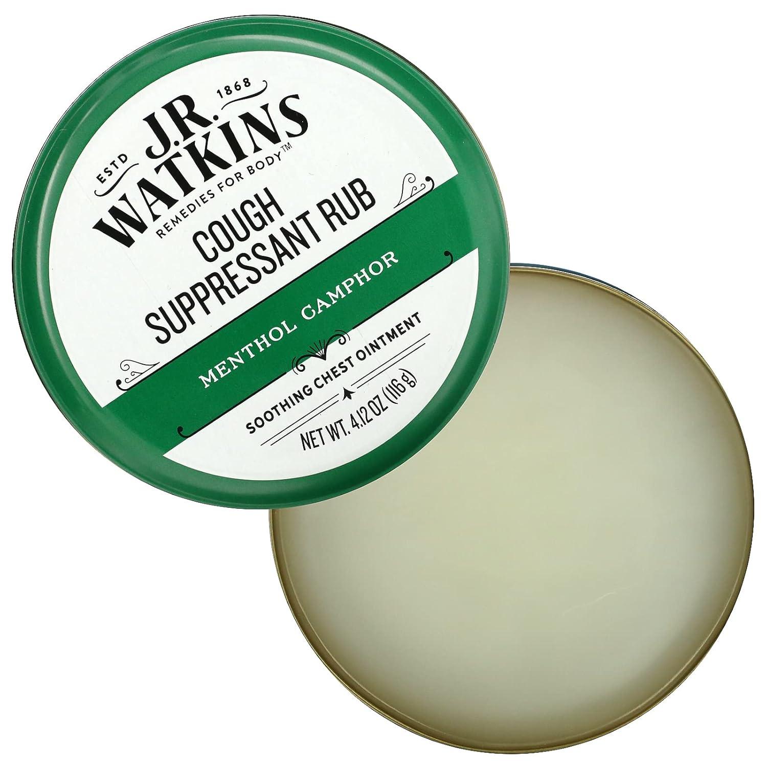 J.R. Watkins Menthol Camphor Menthol Camphor Ointment 4.12 oz