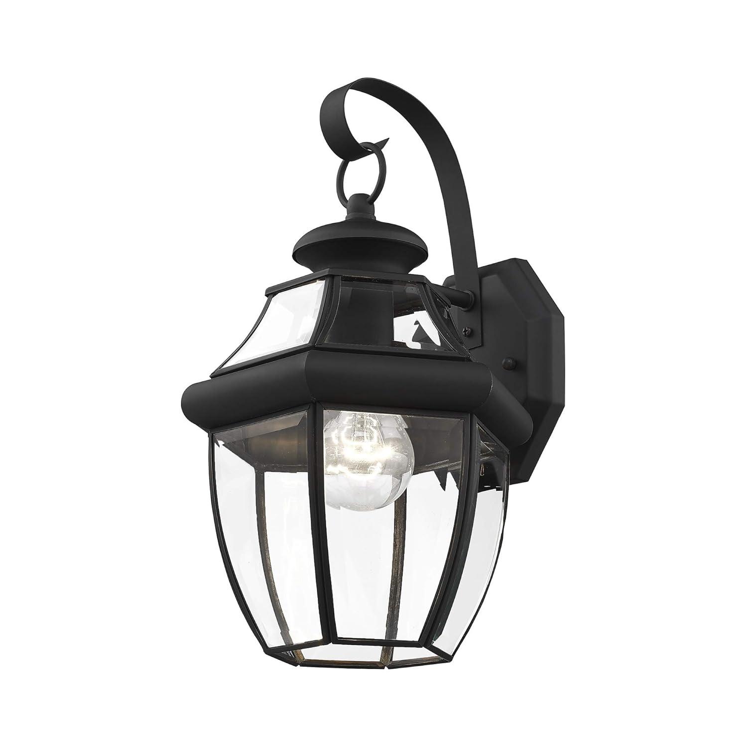 Livex Lighting Monterey 1 - Light Wall Light in  Black