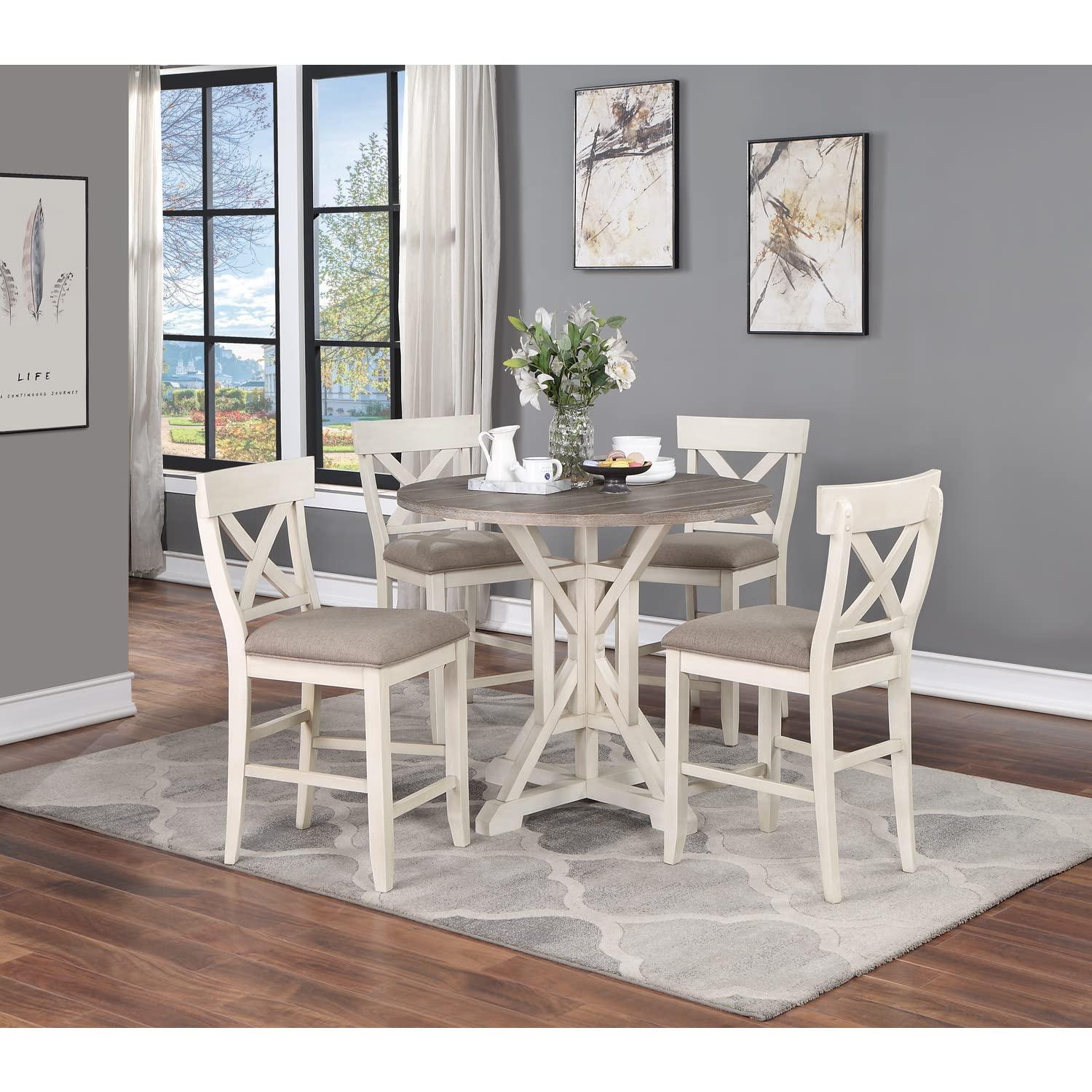 Coast to Coast Round Counter Height Dining Table