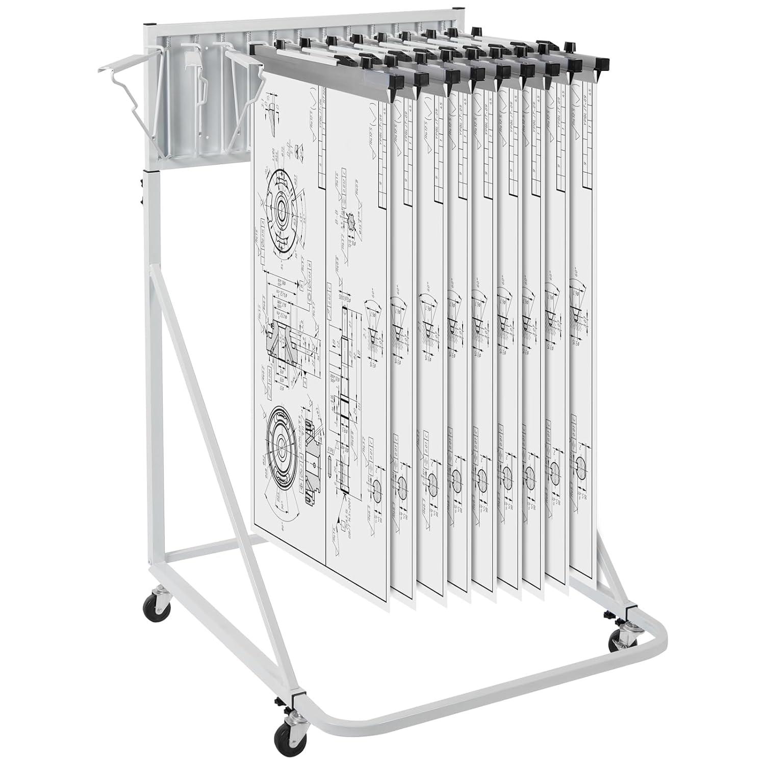 VEVOR Metal Shelves Hanging File Frames