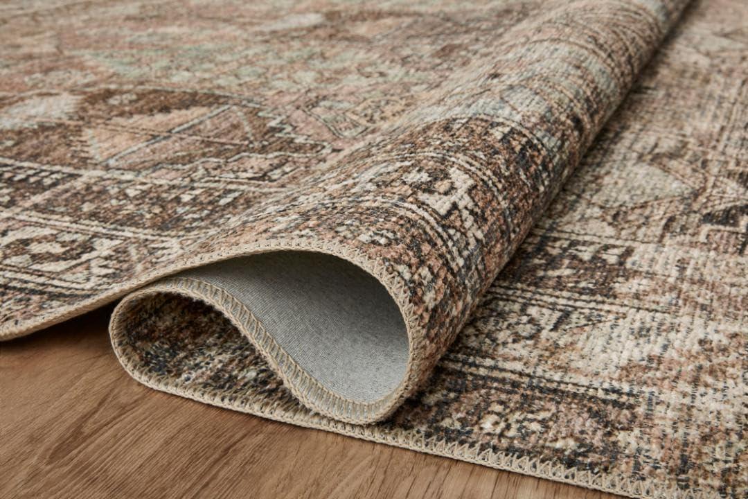 Billie Rug by Amber Lewis x Loloi - Clay and Sage / 2'6" x 9'6"