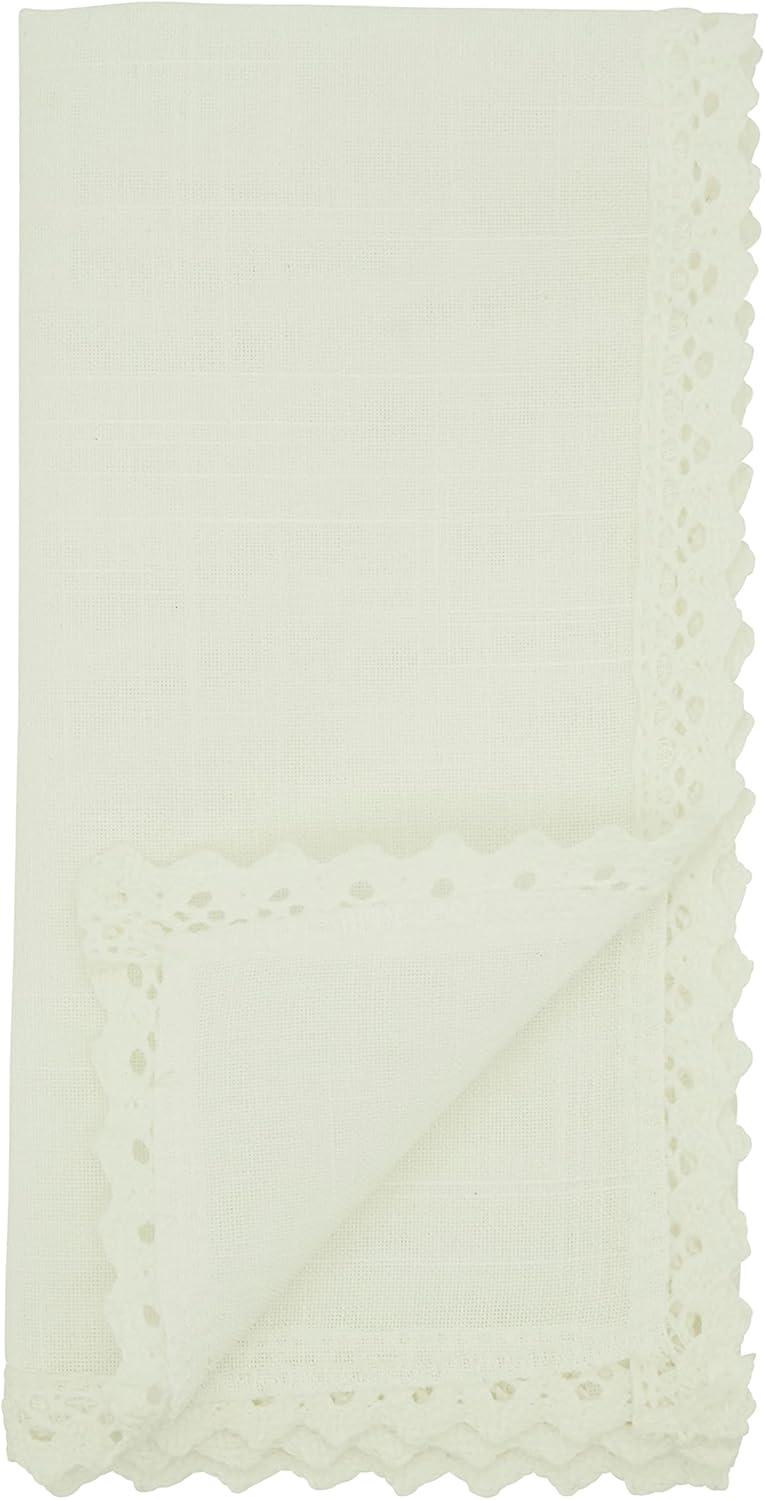 Saro Abilene Collection Polyester Square Napkin (Set of 4)