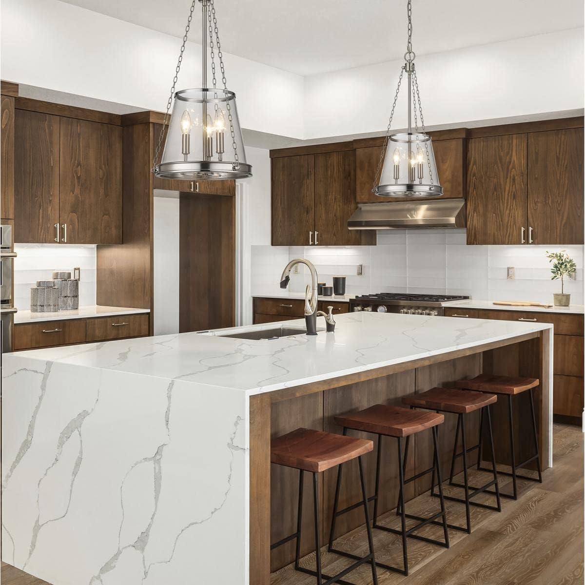 Z-Lite Prescott 3 - Light Pendant in  Polished Nickel