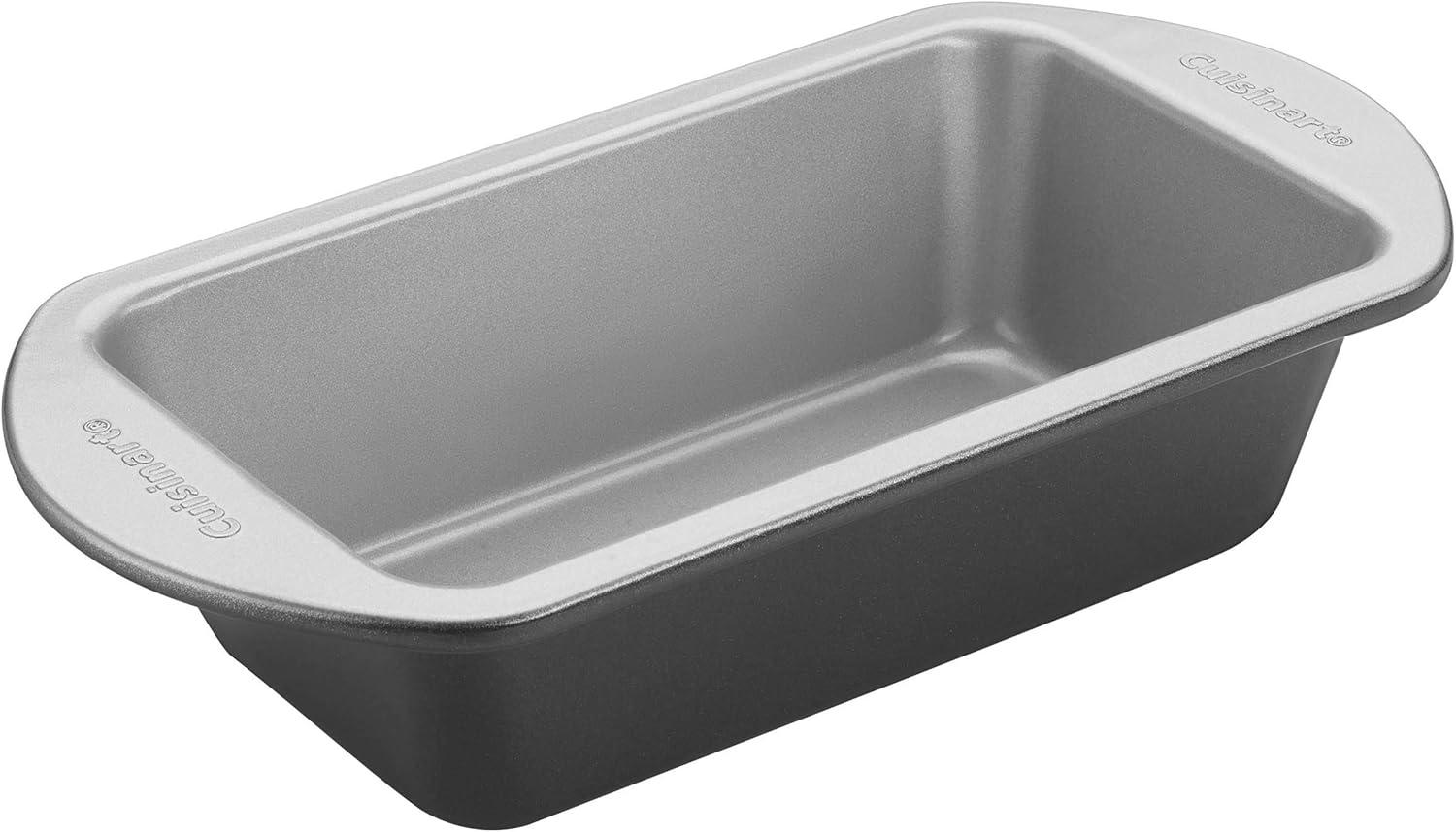 9-Inch Non-Stick Steel Loaf Pan with Easy-Grip Handles