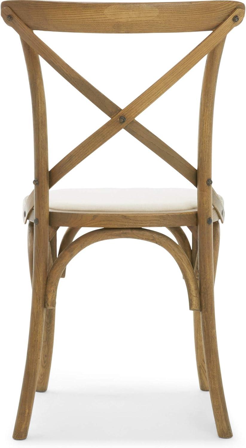 Finch Elmhurst Cross Dining Chair Set of 2 Cream