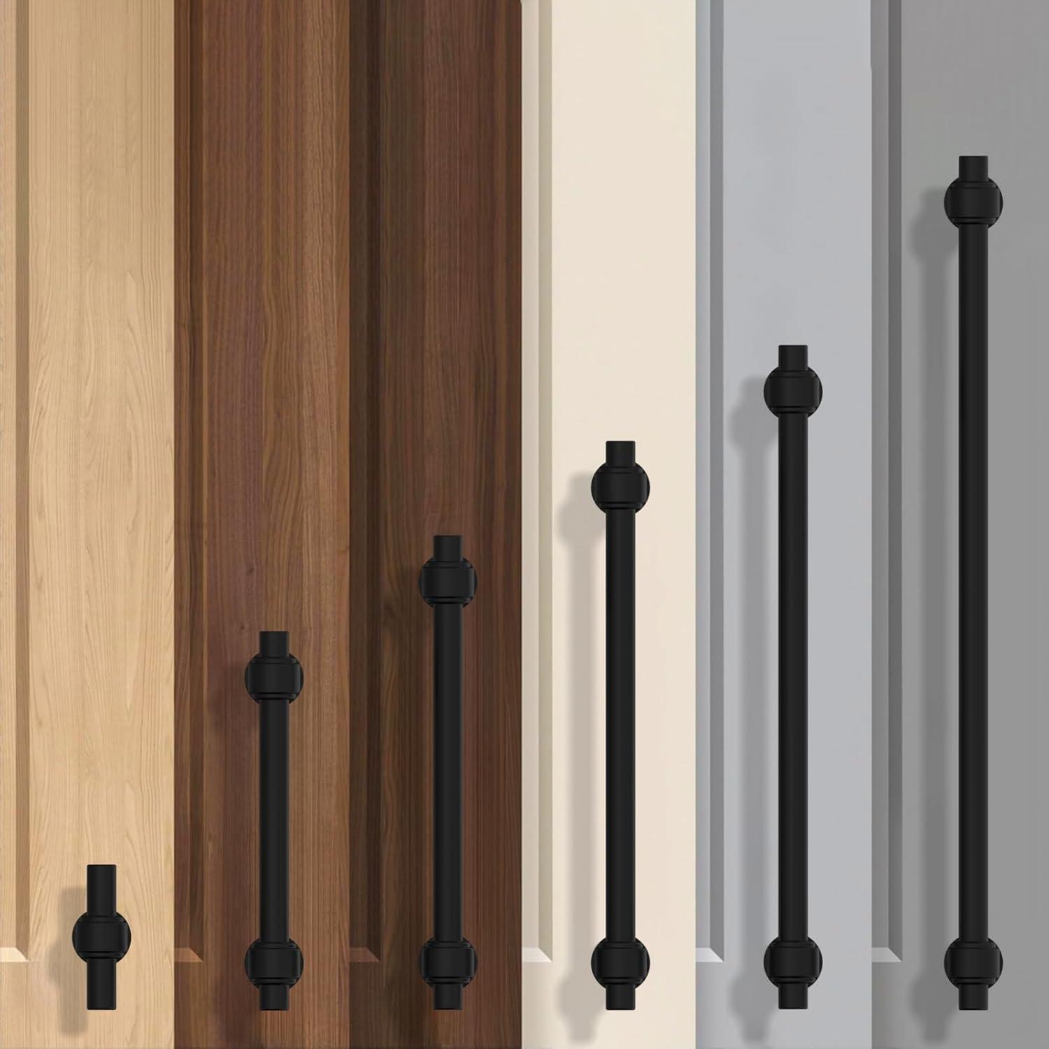 Piper Kitchen Handles, Solid Core Drawer Pulls for Cabinet Doors, 3-3/4" (96mm)