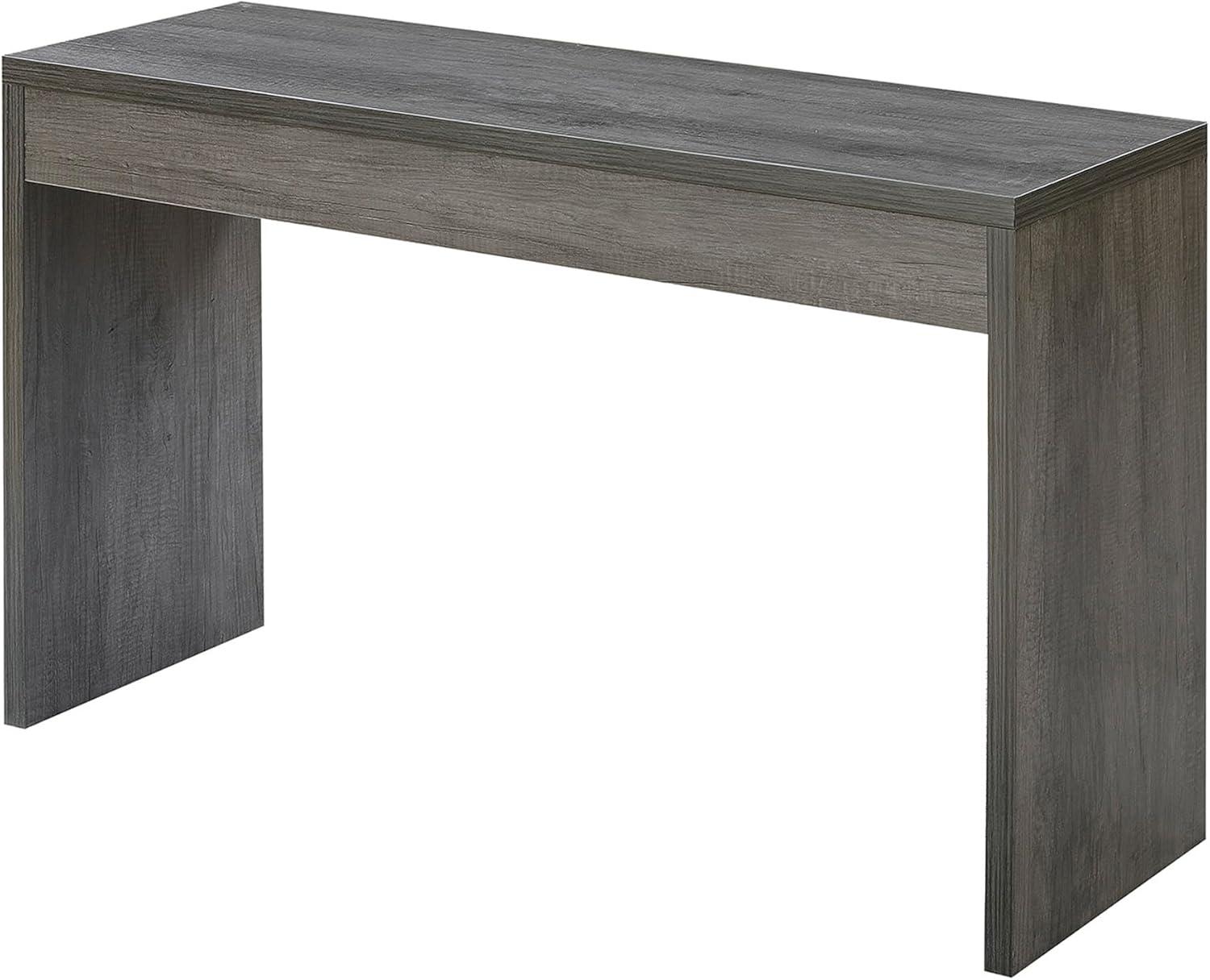 Convenience Concepts Northfield Hall Console Desk Table/Desk, Weathered Gray