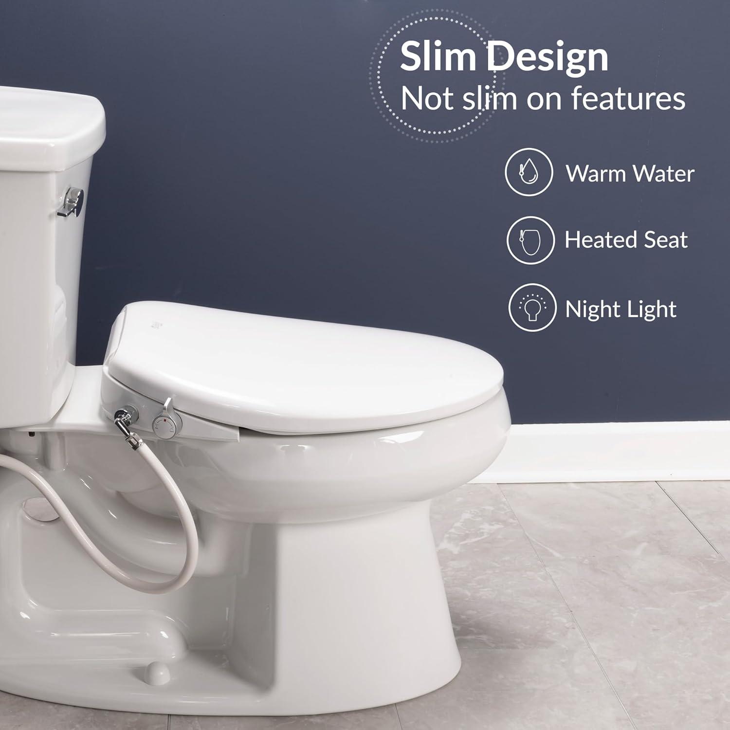 BB500 Elongated Toilet Seat Bidet