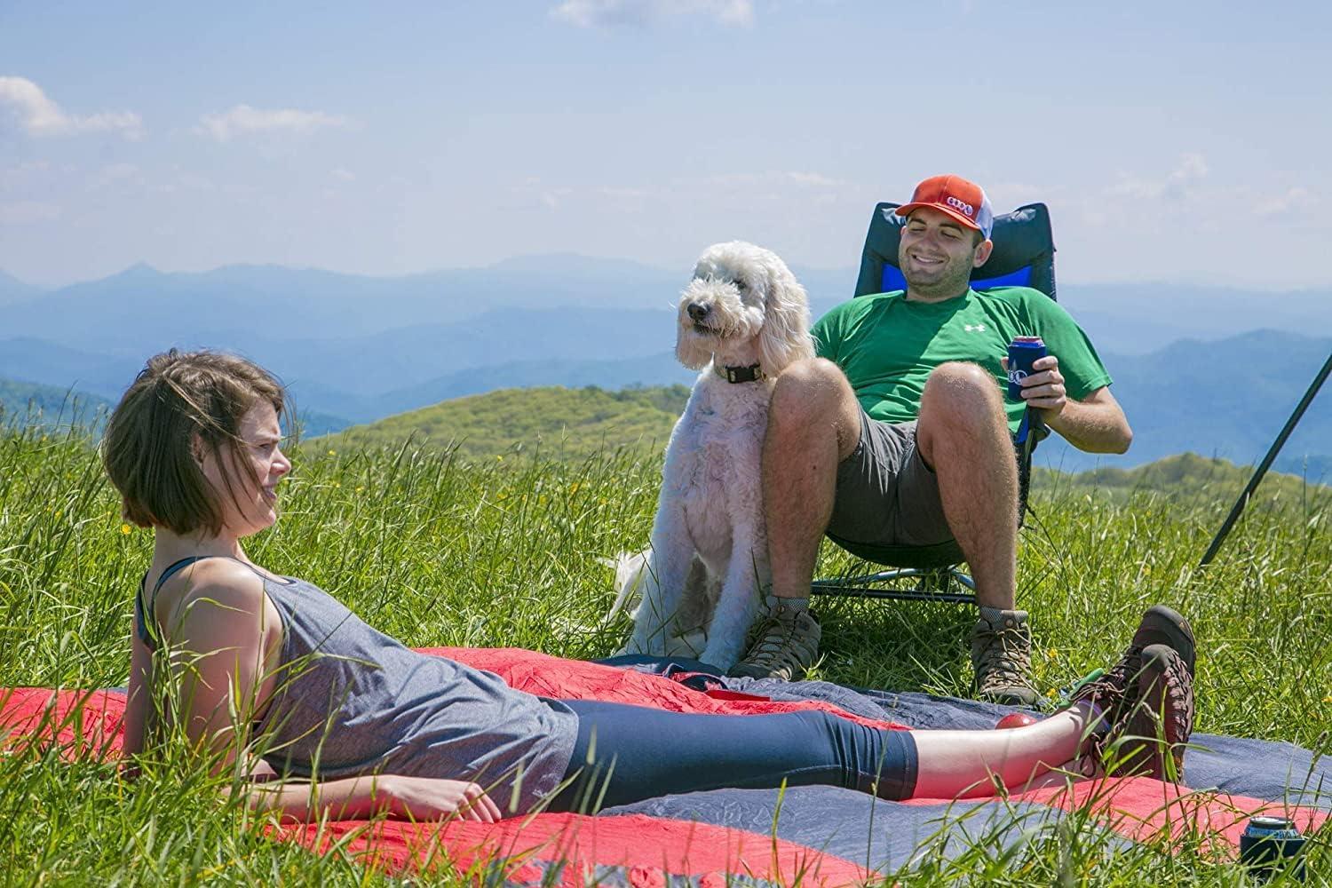 Eno Lounger DL Chair, Navy/Seafoam