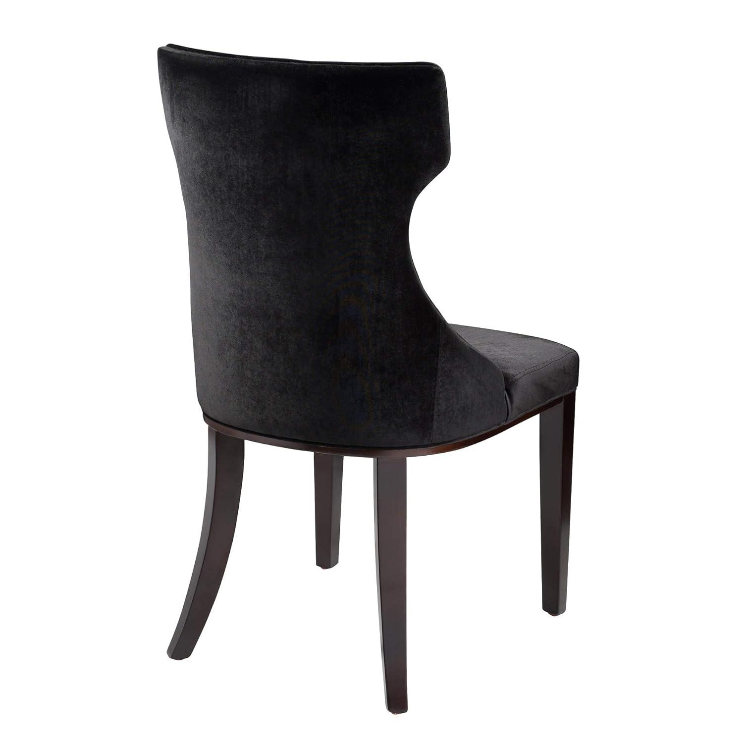 Set of 2 Reine Velvet Dining Chairs - Manhattan Comfort