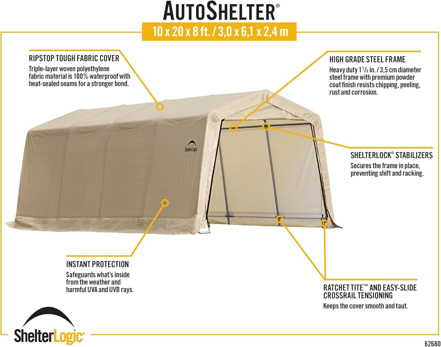 ShelterLogic AutoShelter 10 x 20 ft.