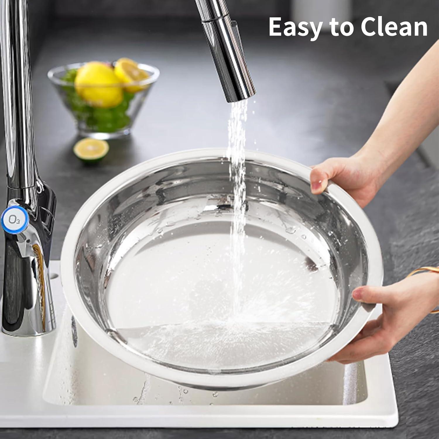 WhizMax Chafing Dish Buffet Set 2 Pack 5QT, Stainless Steel Round Chafing Dishes for Buffet with Lid Holder & Glass Lid, Gold