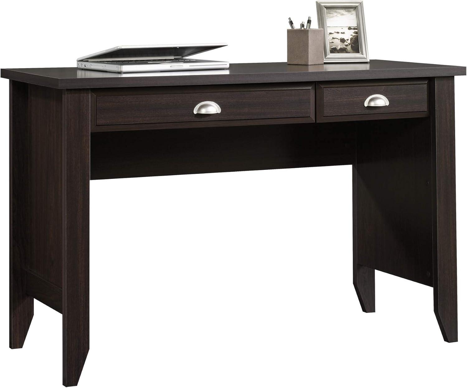 Shoal Creek Computer Desk Brown - Sauder: Home Office Furniture with Storage Drawer, Oiled Oak