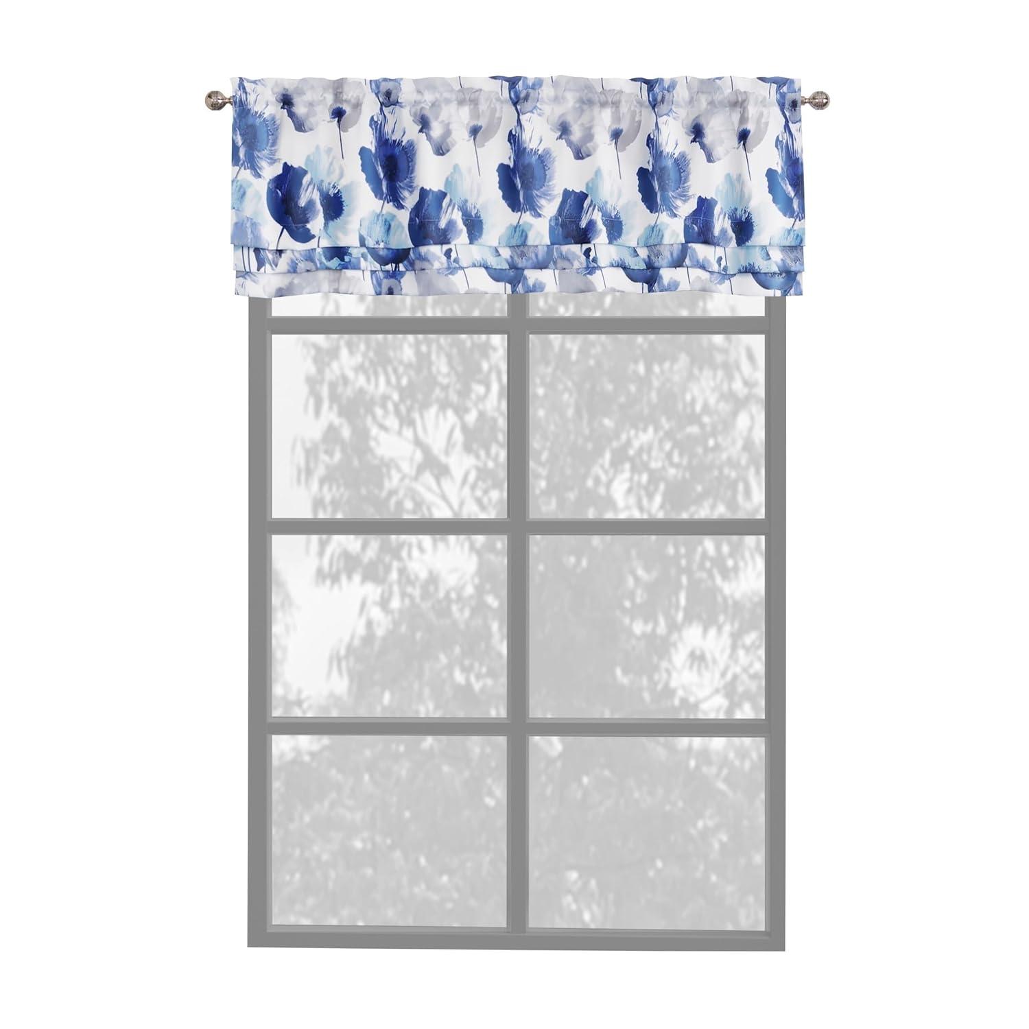 Achim Importing Co Floral Tailored 50'' W Window Valance
