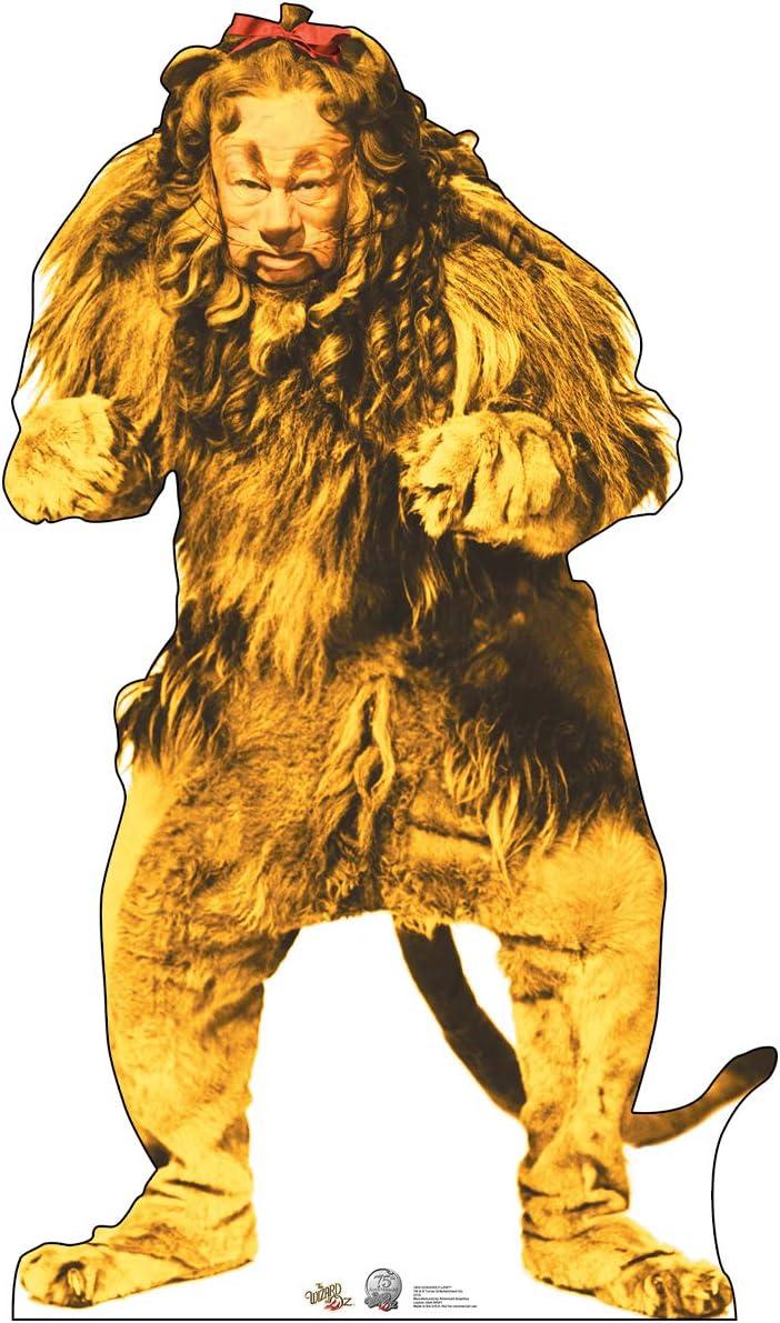 Cowardly Lion Life Size Brown Cardboard Cutout Standee