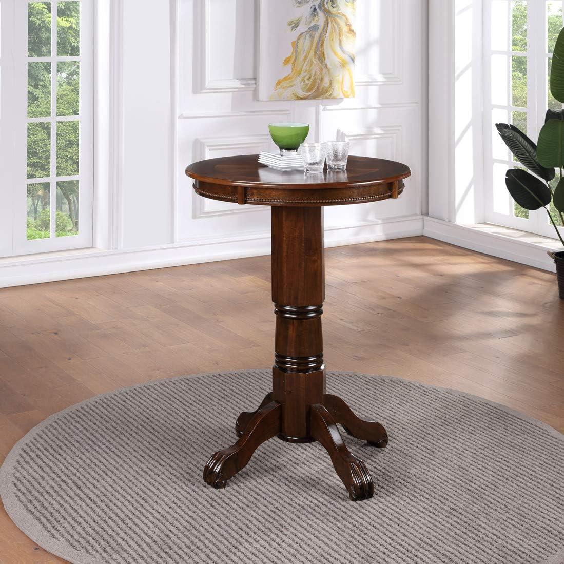 Florence 42" Height Pub Table - Cappuccino