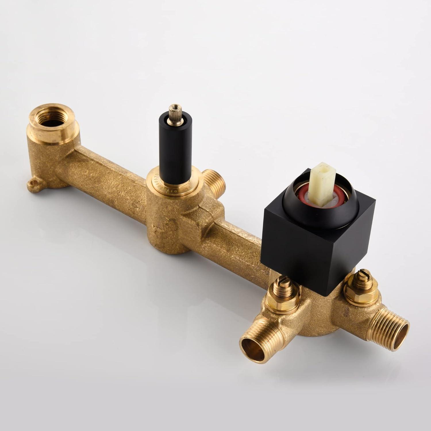 1 Handle Bathroom Waterfall Faucet with Diverter