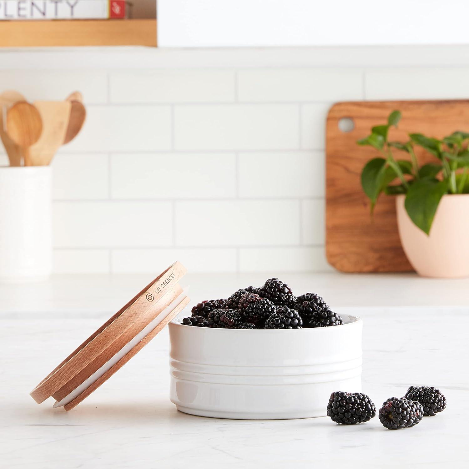 Le Creuset Metallics Kitchen Canister & Reviews | Birch Lane