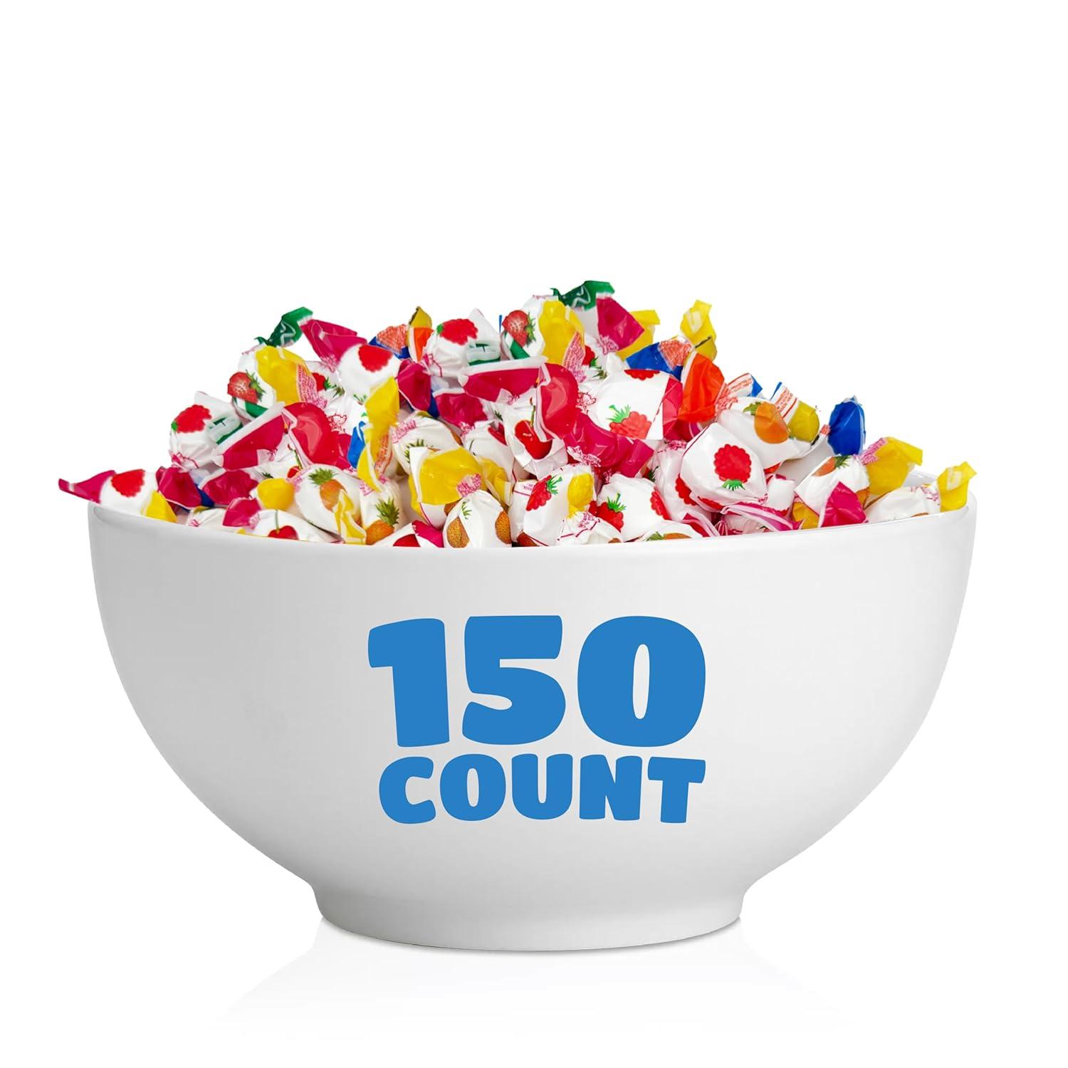 Arcor Fruit Filled Hard Candy - 2 Pound Bag - Bulk Bon Bons Candy with Pineapple, Strawberry, Orange, Cherry, and Lemon Flavors - Individually Wrapped Assorted Fruit Candy