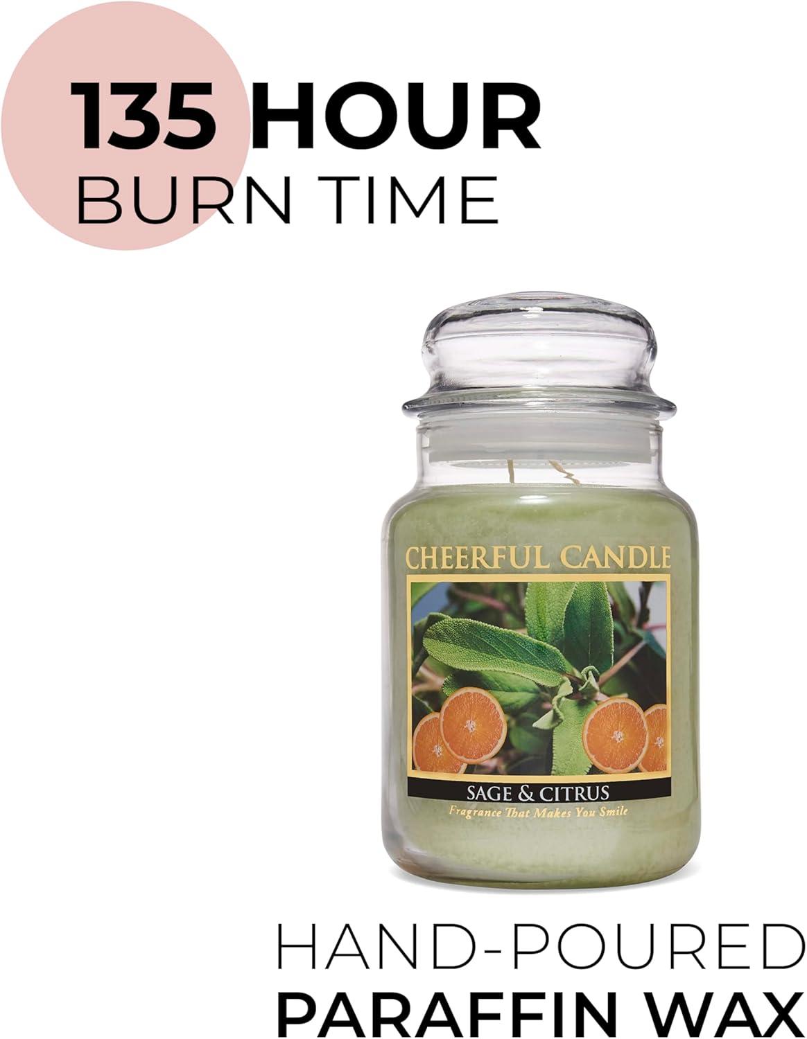 A Cheerful Candle LLC Fruity Scented Jar Candle
