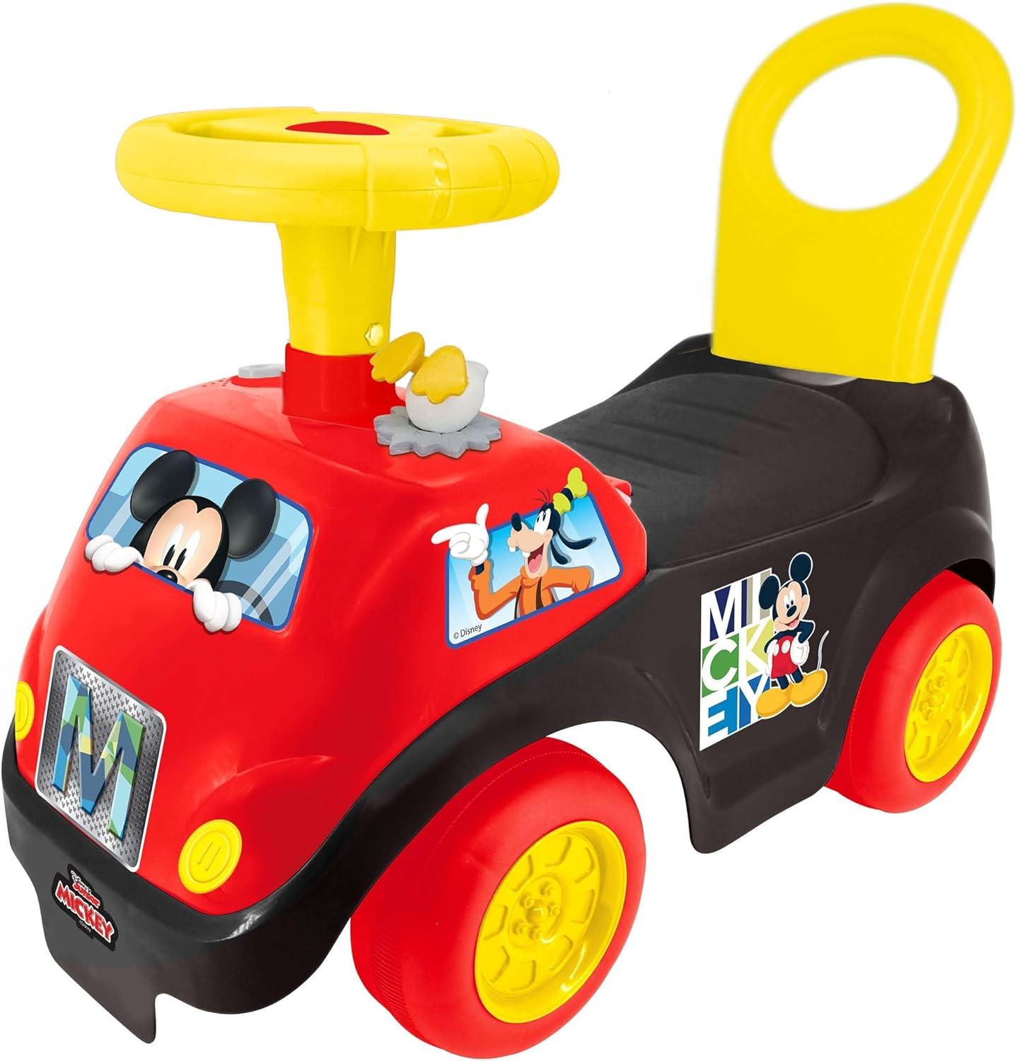 Mickey Mouse Multi-Color Lights and Sounds Ride-On Toy Car