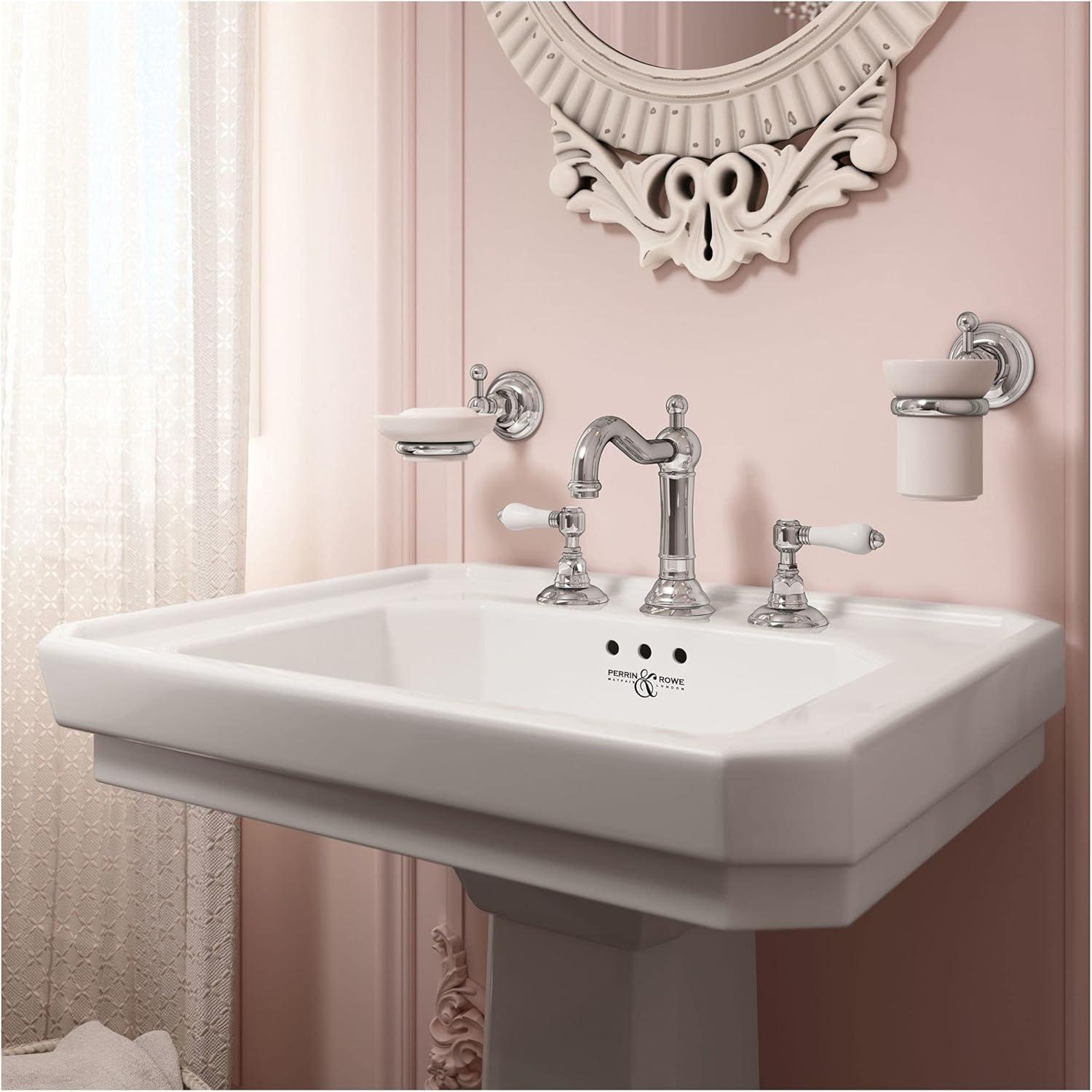 Rohl A1409LMULB-2 Acqui Widespread Bathroom Faucet