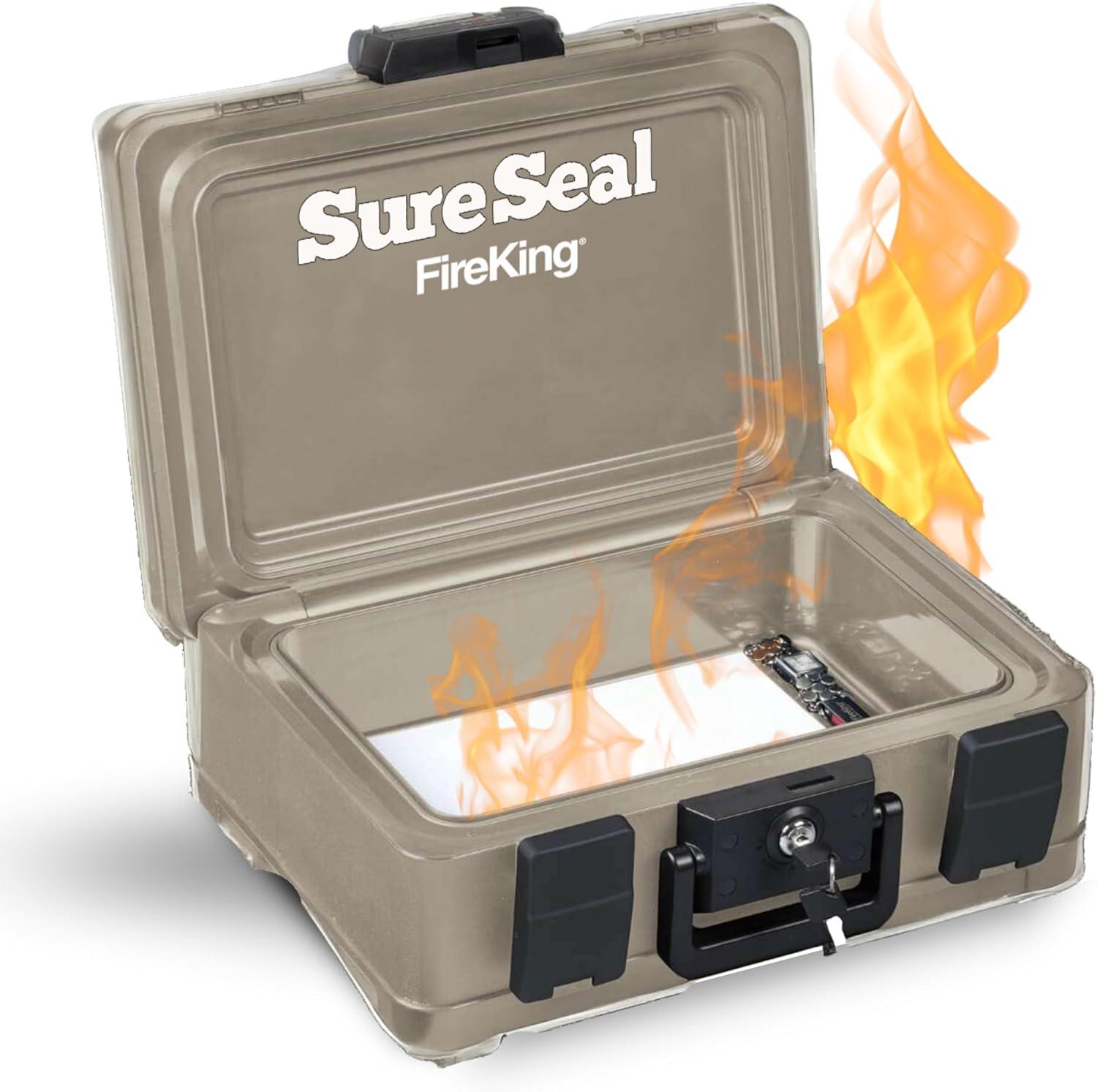FireKing Fire And Water Chest Safe Box Lock