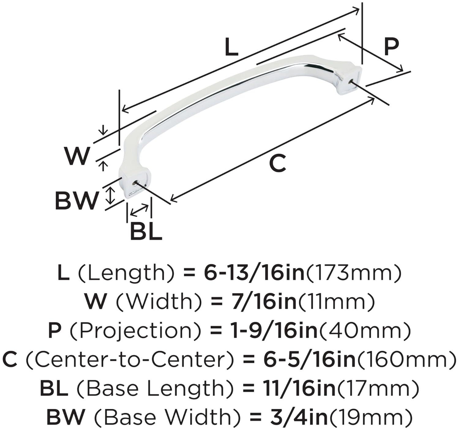 Revitalize 6 5/16"Center to Center Arch Pull