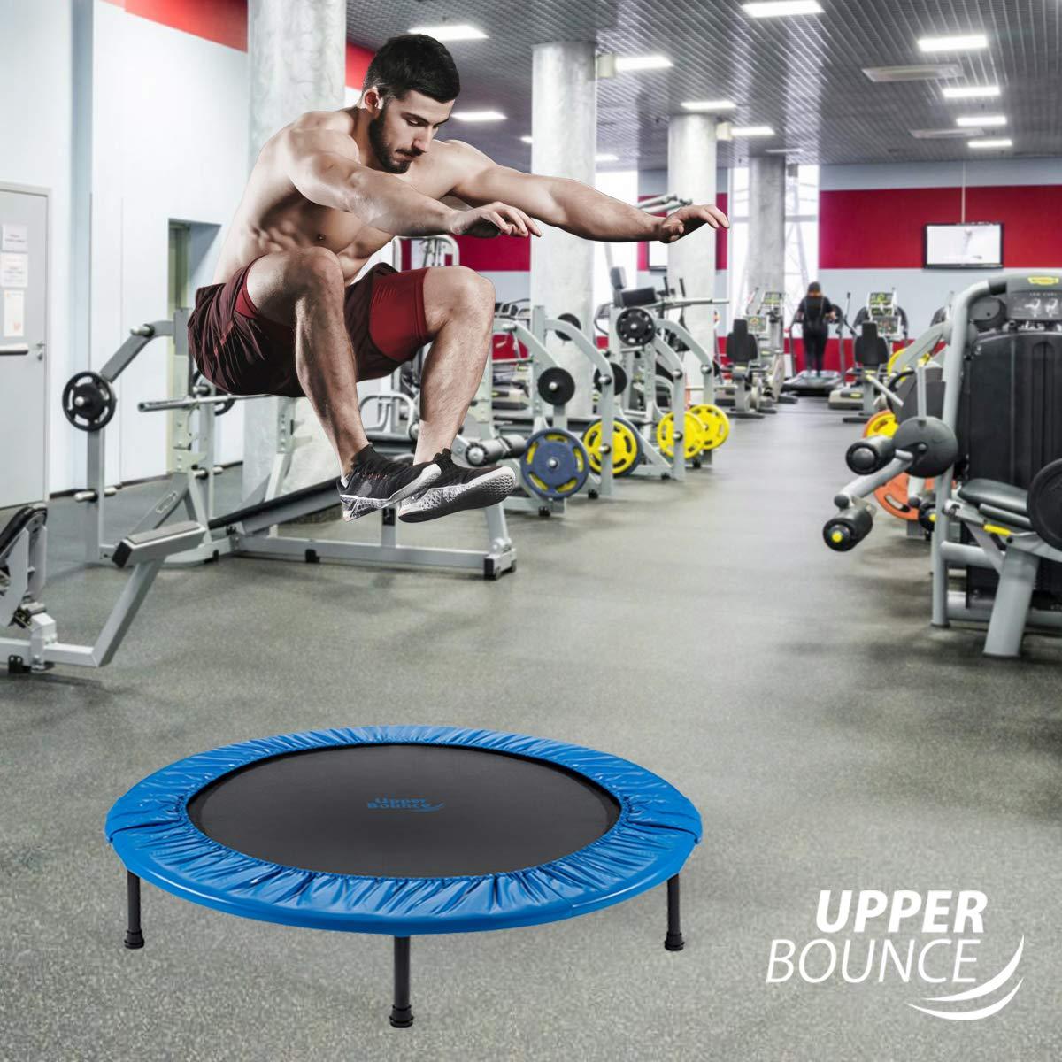 Upper Bounce Machrus Upper Bounce Mini Trampoline - Rebounder Exercise Fitness Trampoline