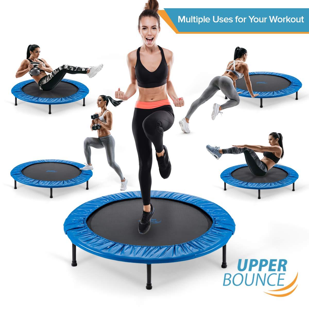 Upper Bounce Machrus Upper Bounce Mini Trampoline - Rebounder Exercise Fitness Trampoline