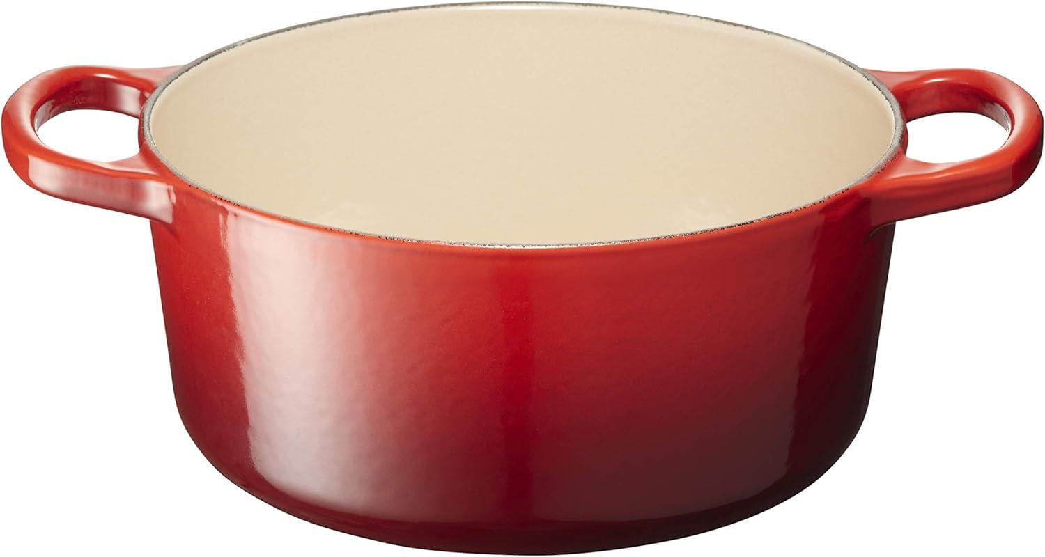 Le Creuset Signature Enameled Cast Iron Round Dutch Oven with Lid