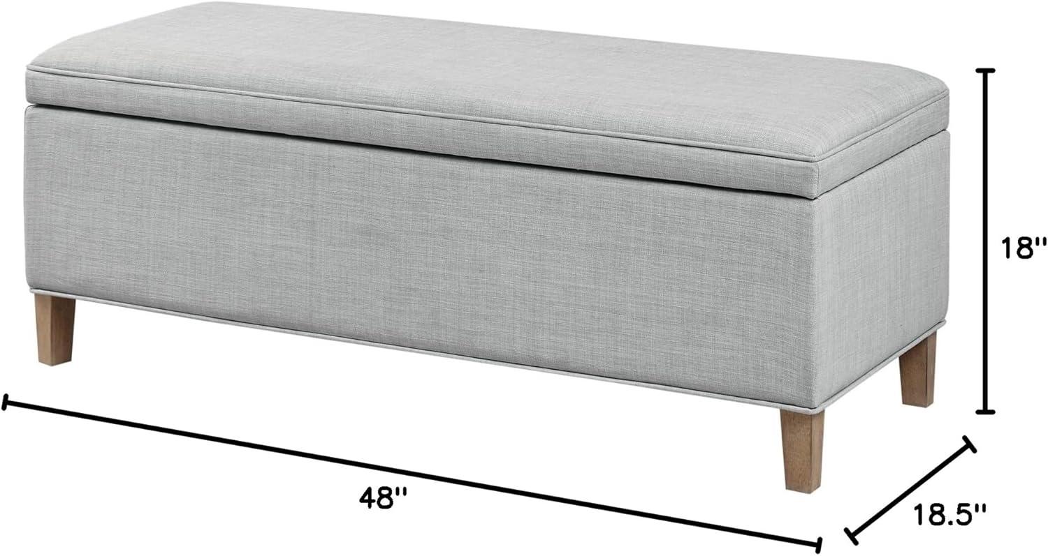 Caymus Upholstered Flip Top Storage Bench