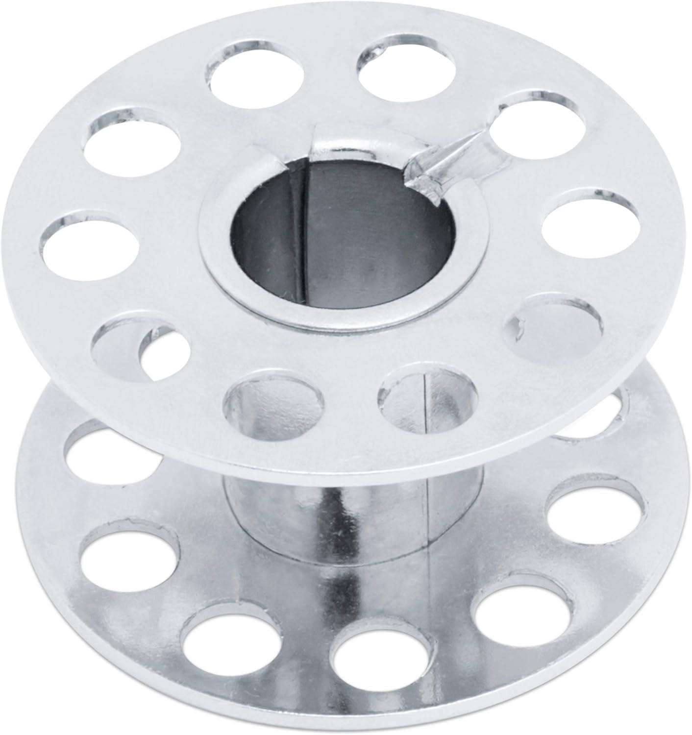 SewNote Metal Class 15 Sewing Bobbins for Singer, Kenmore, Brother, & Janome Sewing Machine, 10 Pack