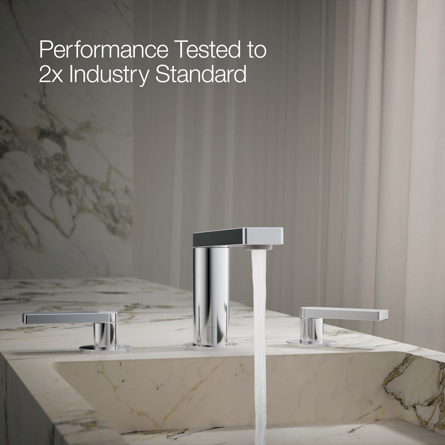 Composed® Widespread Bathroom Faucet with Drain Assembly