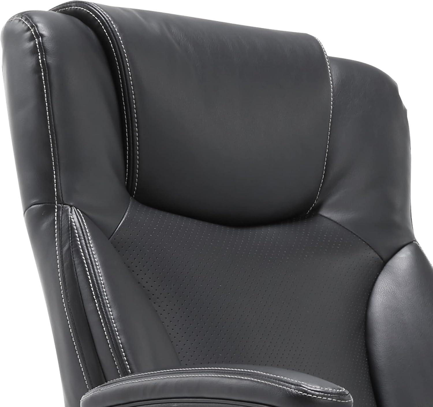 Serta Connor Ergonomic Executive Office Chair with Layered Body Pillows and Contoured Lumbar