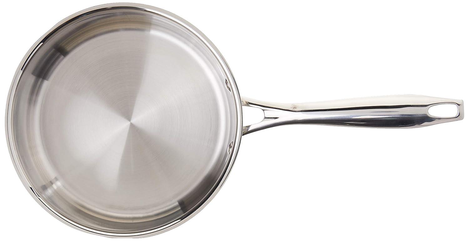 Cuisinart Professional Series 3qt Stainless Steel Saucepan with Cover - 89193-20: Dishwasher-Safe, Gas & Electric Compatible