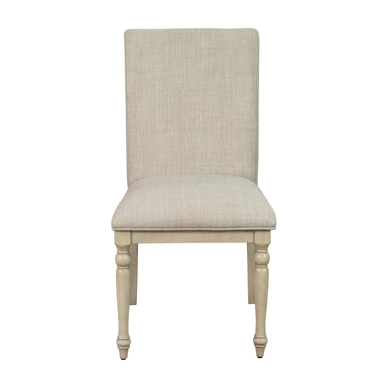 Martha Stewart Fiona Side Chair in Light Gray (Set of 2)