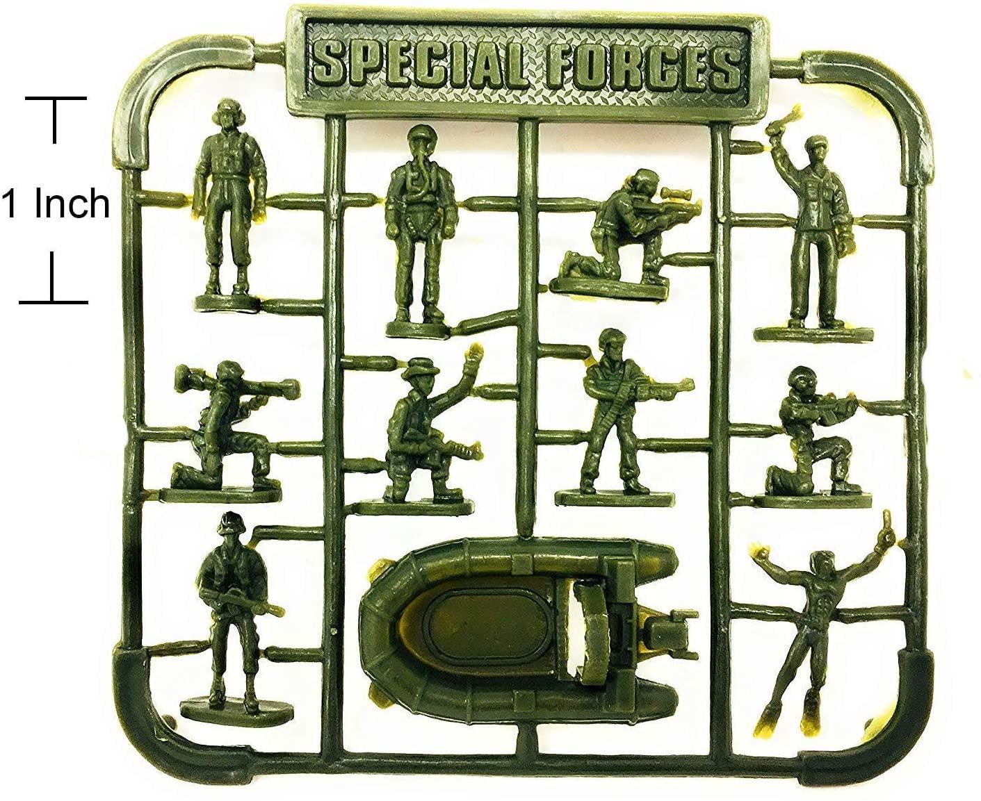 Toy Essentials Aircraft Carrier Toy with Military Vehicles, 3.5 in x 33 in, 3-14 Years